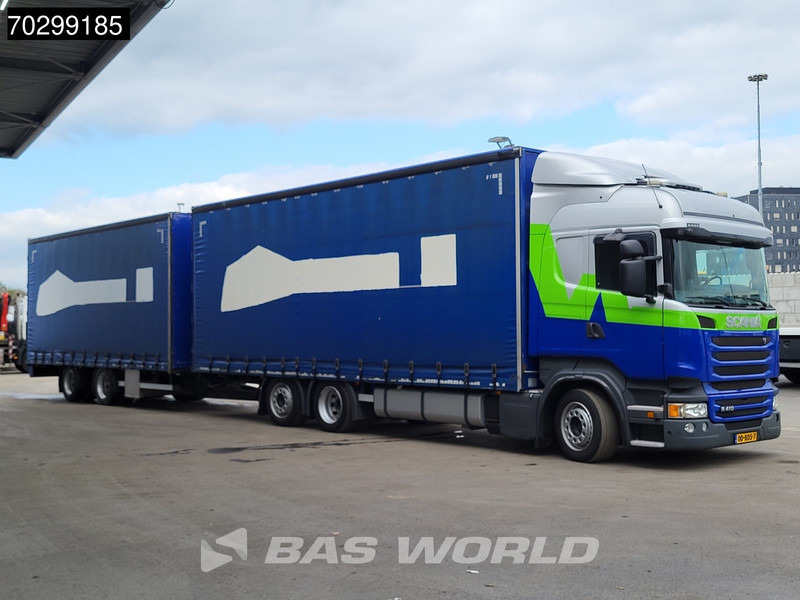 Scania R410 R 6X2 NL-Truck Standairco Lift+Steering-Axle Automatic Euro 6 - Тентованный грузовик: фото 3 Scania R410 R 6X2 NL-Truck Standairco Lift+Steering-Axle Automatic Euro 6 - Тентованный грузовик: фото 3