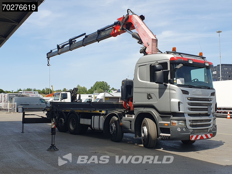 Scania R480 8X2 FASSI F660AXP.25 Manual Retarder Lift+Lenkachse Euro 5 - Грузовик бортовой/ Платформа, Автоманипулятор: фото 2 Scania R480 8X2 FASSI F660AXP.25 Manual Retarder Lift+Lenkachse Euro 5 - Грузовик бортовой/ Платформа, Автоманипулятор: фото 2