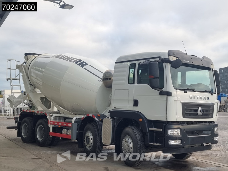 Sitrak G5 350 8X4 8m3 Liebherr HTM 804 H Mixer Big-Axle Steelsuspension - Автобетоносмеситель: фото 3 Sitrak G5 350 8X4 8m3 Liebherr HTM 804 H Mixer Big-Axle Steelsuspension - Автобетоносмеситель: фото 3