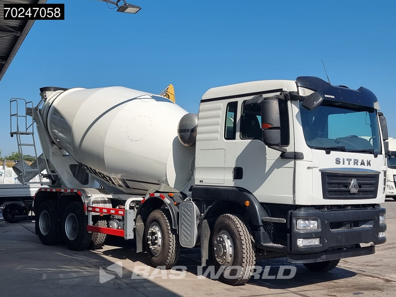 Sitrak G5 350 8X4 8m3 Liebherr Mixer Big-Axle Steelsuspension - Автобетоносмеситель: фото 3 Sitrak G5 350 8X4 8m3 Liebherr Mixer Big-Axle Steelsuspension - Автобетоносмеситель: фото 3