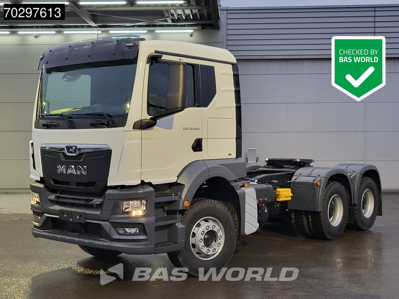 MAN TGS 33.440 6X4 NEW! TN Manual Full-Steel Big-Axle Drumbrakes Euro 2 - Тягач: фото 1 MAN TGS 33.440 6X4 NEW! TN Manual Full-Steel Big-Axle Drumbrakes Euro 2 - Тягач: фото 1