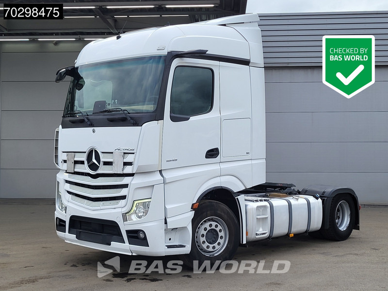 Mercedes-Benz Actros 1845 4X2 StreamSpace 2xTanks MirrorCam Standklima Euro 6 - Тягач: фото 1 Mercedes-Benz Actros 1845 4X2 StreamSpace 2xTanks MirrorCam Standklima Euro 6 - Тягач: фото 1