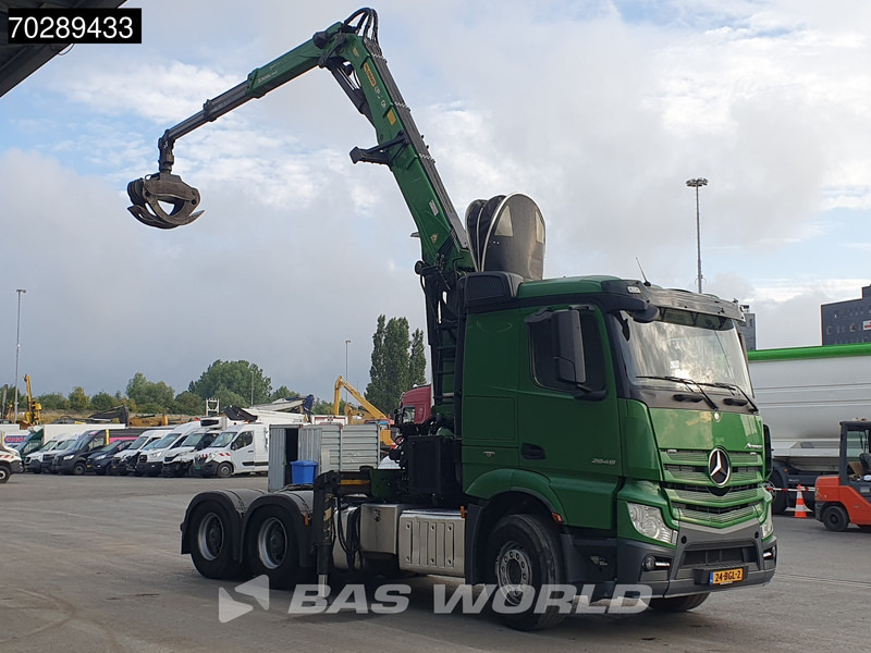 Mercedes-Benz Actros 2848 6X4 NL-Truck Palfinger Epsilon SRX47 Holzkran 2xTanks Big-Axle - Тягач: фото 3 Mercedes-Benz Actros 2848 6X4 NL-Truck Palfinger Epsilon SRX47 Holzkran 2xTanks Big-Axle - Тягач: фото 3