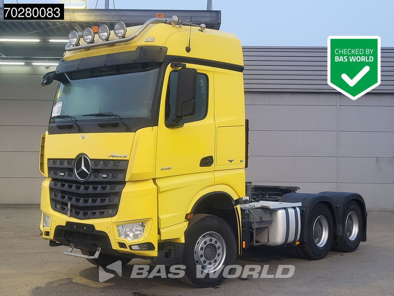 Mercedes-Benz Arocs 3351 6X4 Euro 6 Hydrauliek Fleetboard Big axle - Тягач: фото 1 Mercedes-Benz Arocs 3351 6X4 Euro 6 Hydrauliek Fleetboard Big axle - Тягач: фото 1