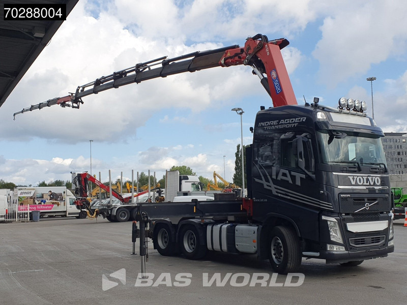 Volvo FH 540 FH 6X4 HMF 5020-K6 Crane FJ1000-K5 Jib Retarder Lift-Axle Xenon Dynamic Steering Euro 6 - Тягач: фото 3 Volvo FH 540 FH 6X4 HMF 5020-K6 Crane FJ1000-K5 Jib Retarder Lift-Axle Xenon Dynamic Steering Euro 6 - Тягач: фото 3