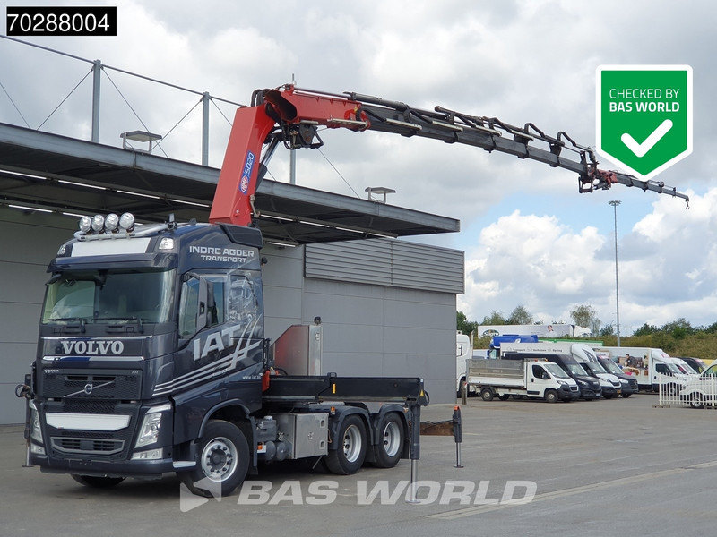 Volvo FH 540 FH 6X4 HMF 5020-K6 Crane FJ1000-K5 Jib Retarder Lift-Axle Xenon Dynamic Steering Euro 6 - Тягач: фото 1 Volvo FH 540 FH 6X4 HMF 5020-K6 Crane FJ1000-K5 Jib Retarder Lift-Axle Xenon Dynamic Steering Euro 6 - Тягач: фото 1