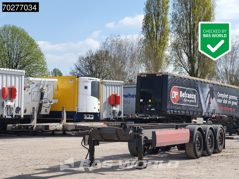 Van Hool 3 axles - Полуприцеп-контейнеровоз/ Сменный кузов: фото 1 Van Hool 3 axles - Полуприцеп-контейнеровоз/ Сменный кузов: фото 1