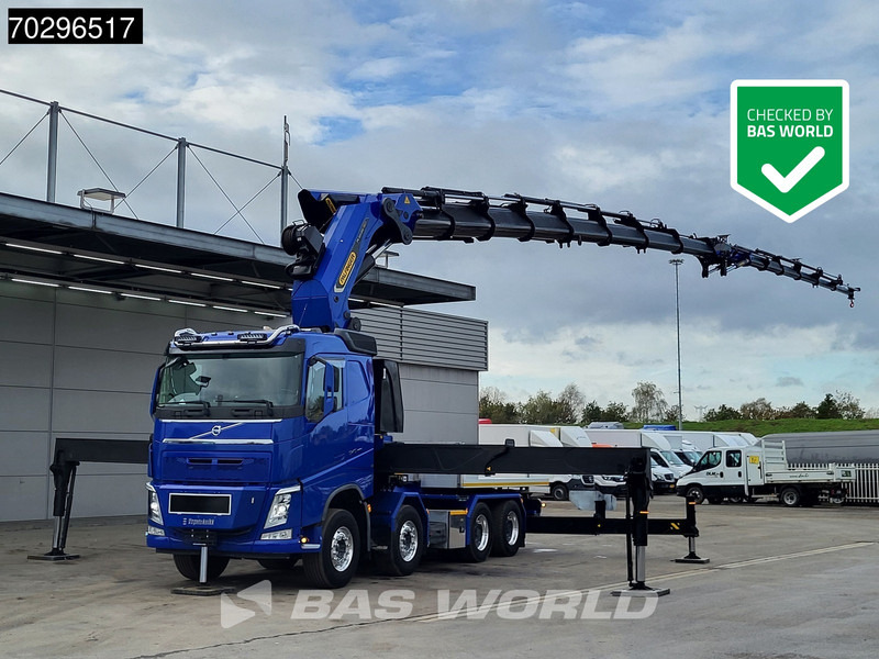 Volvo FH 540 FH 8X4 Palfinger PK165.002 TEC G Fly-Jib Winch Big-Axle VEB+ Euro 6 - Грузовик бортовой/ Платформа, Автоманипулятор: фото 1 Volvo FH 540 FH 8X4 Palfinger PK165.002 TEC G Fly-Jib Winch Big-Axle VEB+ Euro 6 - Грузовик бортовой/ Платформа, Автоманипулятор: фото 1