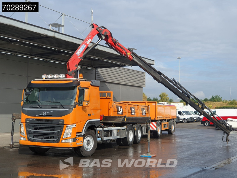 Volvo FM 420 6X2 Combi HMF 2120 K 4 Crane Kran Lift+lenkasche Euro 6 - Самосвал, Автоманипулятор: фото 5 Volvo FM 420 6X2 Combi HMF 2120 K 4 Crane Kran Lift+lenkasche Euro 6 - Самосвал, Автоманипулятор: фото 5