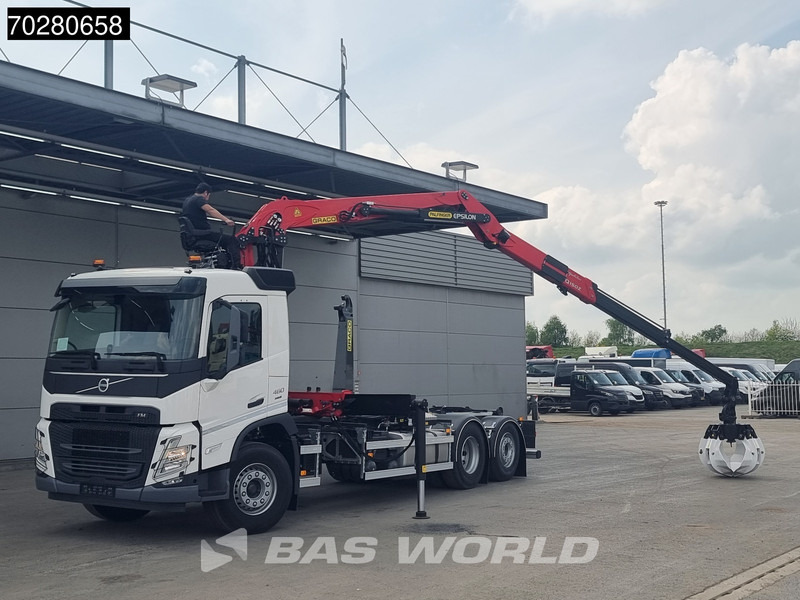 Volvo FM 460 6X2 Palfinger Q150Z96 Epsilon Kran + PHT20SLD5 hooklift VEB Euro 6 - Крюковой мультилифт, Автоманипулятор: фото 1 Volvo FM 460 6X2 Palfinger Q150Z96 Epsilon Kran + PHT20SLD5 hooklift VEB Euro 6 - Крюковой мультилифт, Автоманипулятор: фото 1