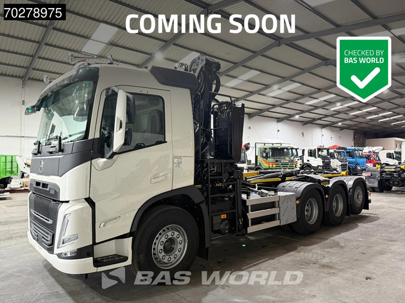 Volvo FM 460 8X4 NEW! Palfinger Q200Z95TR HPLS Crane + HT 24 TEC Hooklift ACC LED - Крюковой мультилифт, Автоманипулятор: фото 1 Volvo FM 460 8X4 NEW! Palfinger Q200Z95TR HPLS Crane + HT 24 TEC Hooklift ACC LED - Крюковой мультилифт, Автоманипулятор: фото 1