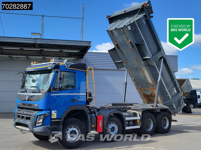 Volvo FMX 500 8X4 16m3 Forez-Bennes tipper Retarder Big-Axle Euro 6 - Самосвал: фото 1 Volvo FMX 500 8X4 16m3 Forez-Bennes tipper Retarder Big-Axle Euro 6 - Самосвал: фото 1