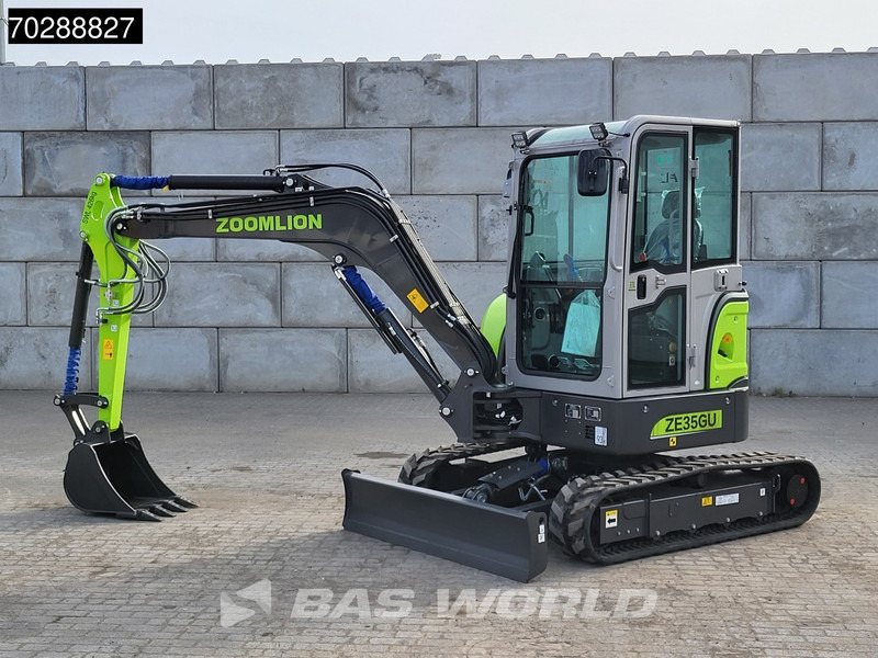 Zoomlion ZE35 GU A/C - CE CERTIFIED - Мини-экскаватор: фото 2 Zoomlion ZE35 GU A/C - CE CERTIFIED - Мини-экскаватор: фото 2