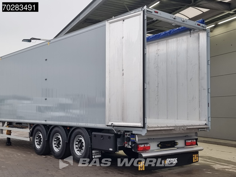 Новый Полуприцеп с подвижным полом kraker CF-Z 3 axles 10mm Liftachse 90m3: фото 8