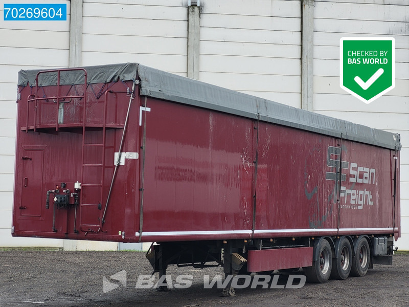 Kraker CF200 3 axles NL-Trailer Liftachse 81m3 10mm - Полуприцеп с подвижным полом: фото 1 Kraker CF200 3 axles NL-Trailer Liftachse 81m3 10mm - Полуприцеп с подвижным полом: фото 1