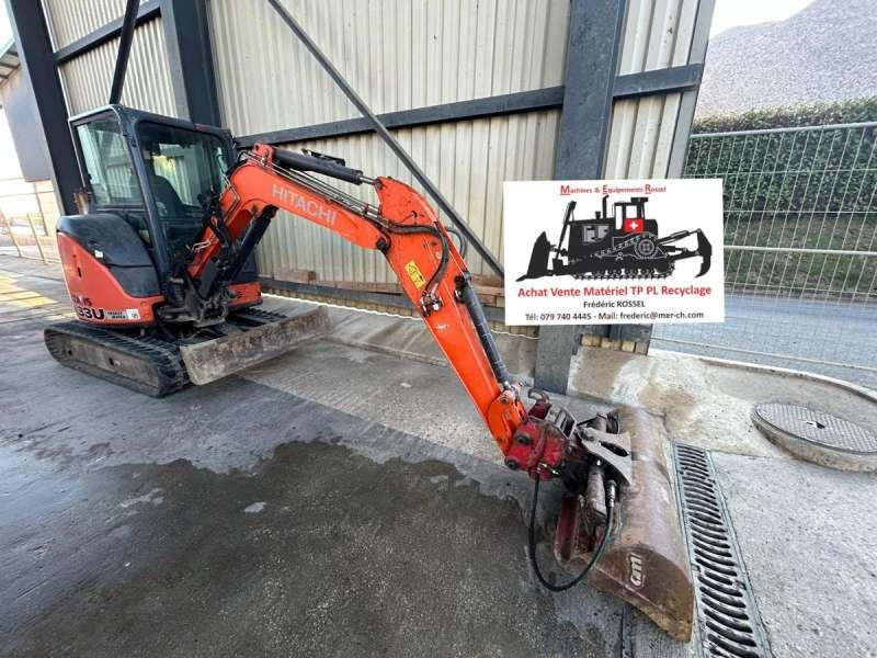 Hitachi ZX33U-5A CLR - Мини-экскаватор: фото 1 Hitachi ZX33U-5A CLR - Мини-экскаватор: фото 1