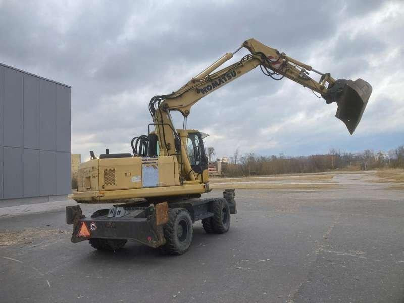 Komatsu Pelle sur Pneus PW160-7K - Колёсный экскаватор: фото 2 Komatsu Pelle sur Pneus PW160-7K - Колёсный экскаватор: фото 2