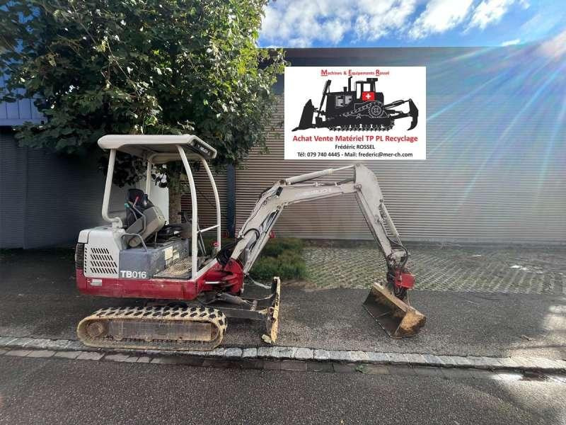 Takeuchi TB016 - Мини-экскаватор: фото 1 Takeuchi TB016 - Мини-экскаватор: фото 1