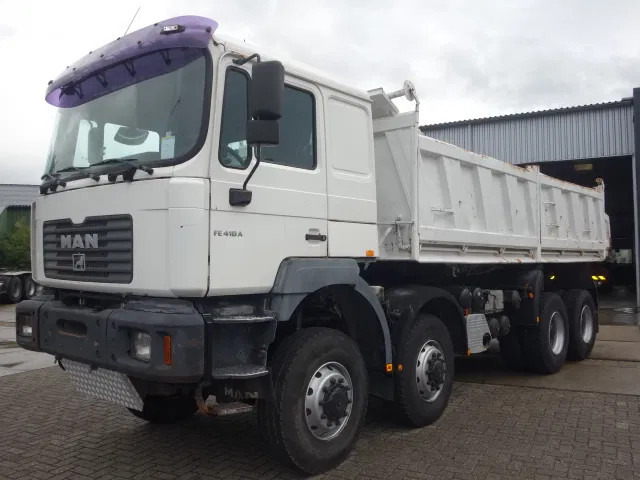 MAN FE410 PK 8X8 MEILLER KIPPER,MANUALFEULPUMP - Самосвал: фото 3 MAN FE410 PK 8X8 MEILLER KIPPER,MANUALFEULPUMP - Самосвал: фото 3