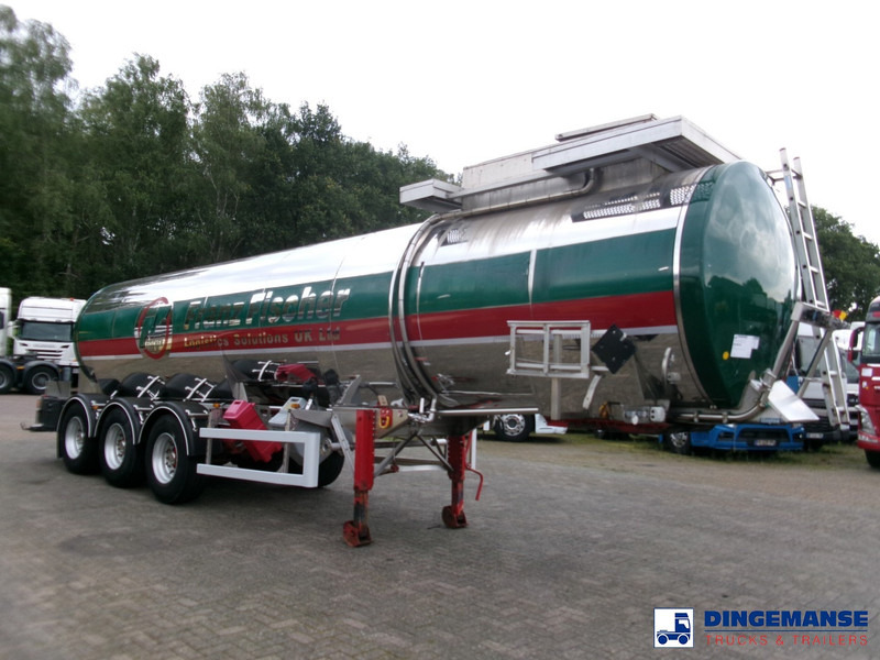 Clayton Chemical tank inox 18 m3 / 1 comp - Полуприцеп-цистерна: фото 2 Clayton Chemical tank inox 18 m3 / 1 comp - Полуприцеп-цистерна: фото 2