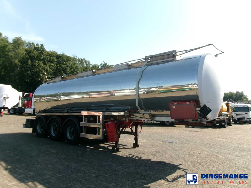 Crane Fruehauf Chemical ACID tank inox 30 m3 / 1 comp - Полуприцеп-цистерна: фото 2 Crane Fruehauf Chemical ACID tank inox 30 m3 / 1 comp - Полуприцеп-цистерна: фото 2