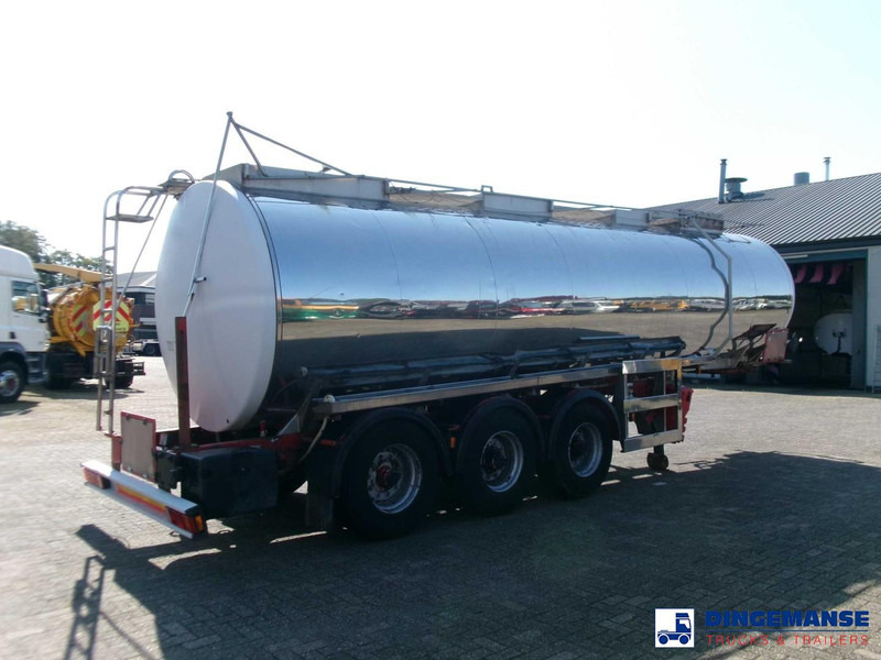 Crane Fruehauf Chemical ACID tank inox 30 m3 / 1 comp - Полуприцеп-цистерна: фото 4 Crane Fruehauf Chemical ACID tank inox 30 m3 / 1 comp - Полуприцеп-цистерна: фото 4