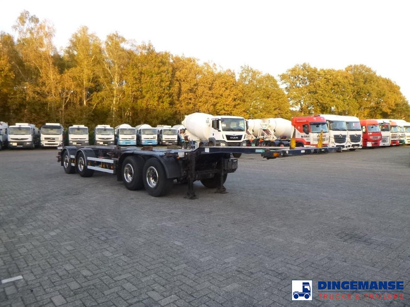D-Tec 4-axle container combi trailer (2 + 2 axles) - Полуприцеп-контейнеровоз/ Сменный кузов: фото 2 D-Tec 4-axle container combi trailer (2 + 2 axles) - Полуприцеп-контейнеровоз/ Сменный кузов: фото 2