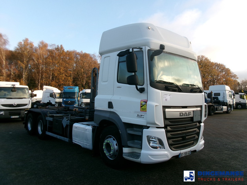 Крюковой мультилифт DAF CF 460 6x2 Euro 6 Hyva container hook 20 t: фото 5
