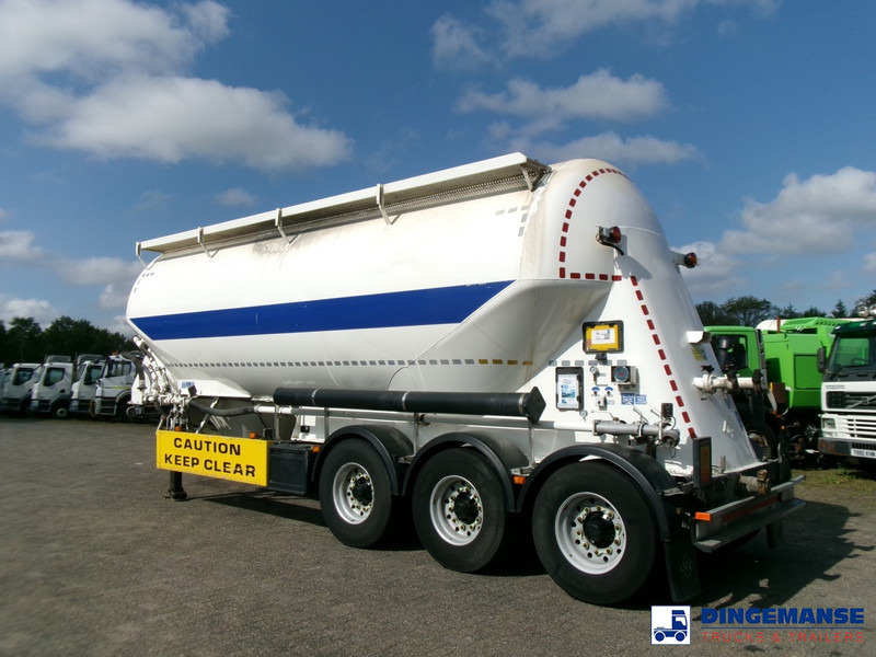 Feldbinder Powder tank alu 36 m3 / 1 comp - Полуприцеп-цистерна: фото 3 Feldbinder Powder tank alu 36 m3 / 1 comp - Полуприцеп-цистерна: фото 3