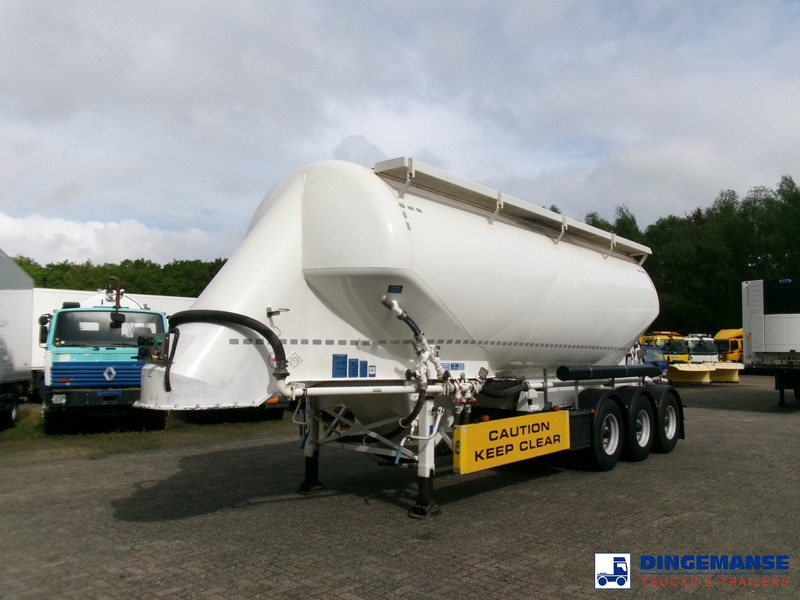 Feldbinder Powder tank alu 36 m3 / 1 comp - Полуприцеп-цистерна: фото 1 Feldbinder Powder tank alu 36 m3 / 1 comp - Полуприцеп-цистерна: фото 1