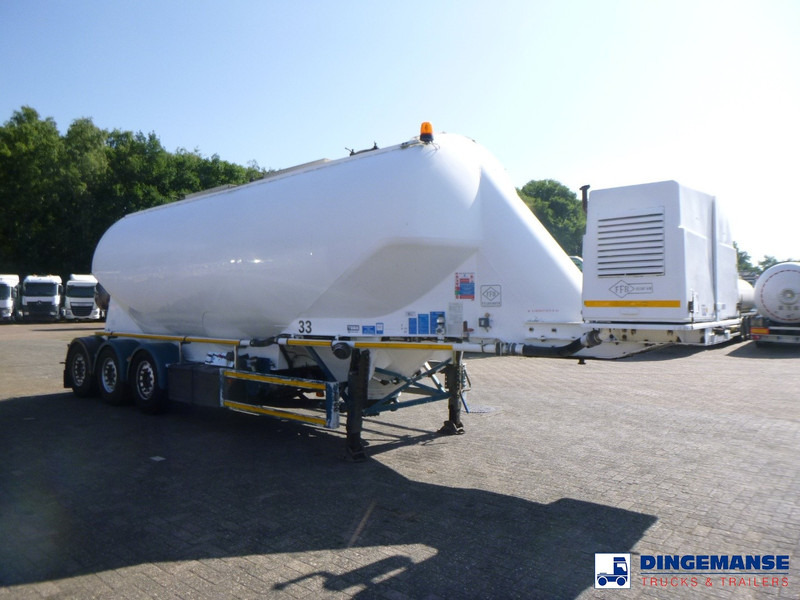 Feldbinder Powder tank alu 40 m3 / 1 comp - Полуприцеп-цистерна: фото 2 Feldbinder Powder tank alu 40 m3 / 1 comp - Полуприцеп-цистерна: фото 2