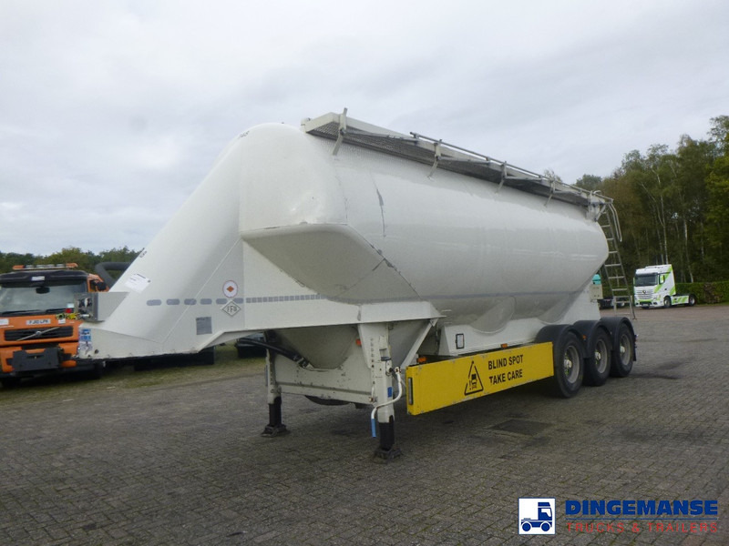 Feldbinder Powder tank alu 40 m3 / 1 comp - Полуприцеп-цистерна: фото 1 Feldbinder Powder tank alu 40 m3 / 1 comp - Полуприцеп-цистерна: фото 1
