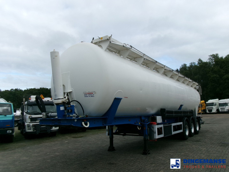 Feldbinder Powder tank alu (tipping) 63 m3 - Полуприцеп-цистерна: фото 1 Feldbinder Powder tank alu (tipping) 63 m3 - Полуприцеп-цистерна: фото 1