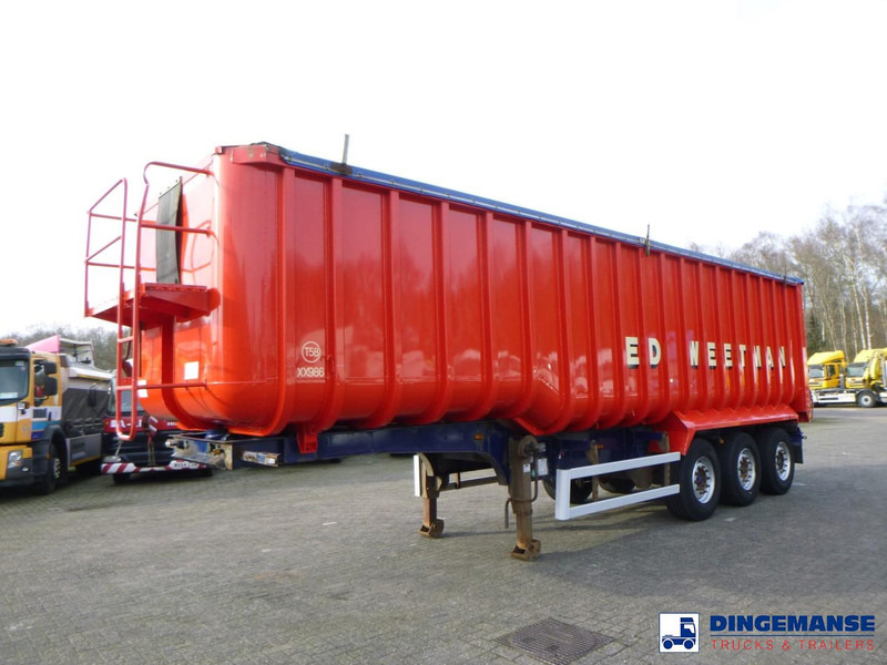 Fruehauf Tipper trailer alu 52 m3 + tarpaulin - Самосвальный полуприцеп: фото 1 Fruehauf Tipper trailer alu 52 m3 + tarpaulin - Самосвальный полуприцеп: фото 1