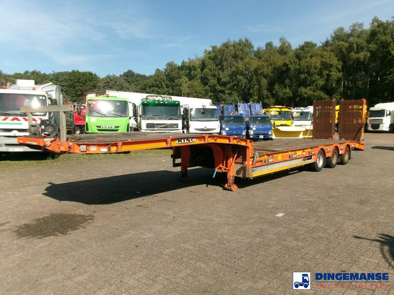 KING 3-axle semi-lowbed trailer 44T + ramps - Низкорамный полуприцеп: фото 1 KING 3-axle semi-lowbed trailer 44T + ramps - Низкорамный полуприцеп: фото 1