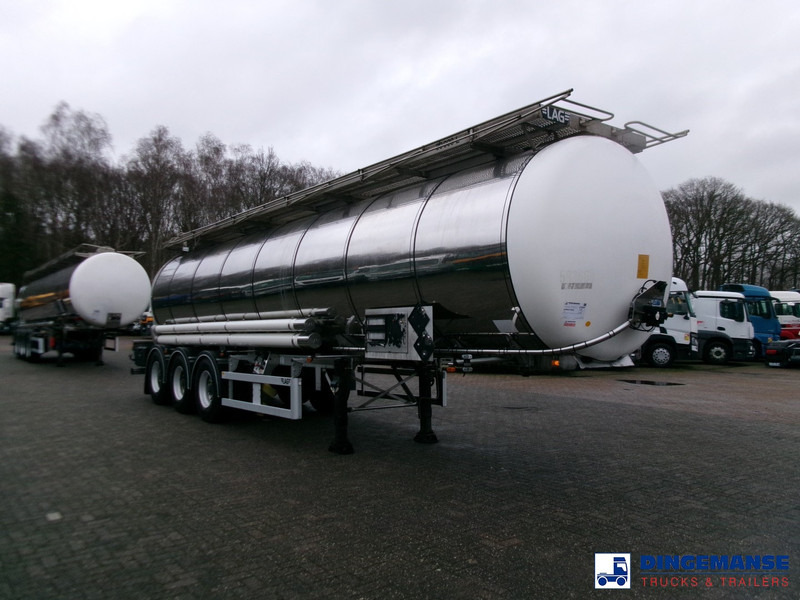 LAG Chemical tank inox L4BH 30 m3 / 1 comp + pump - Полуприцеп-цистерна: фото 2 LAG Chemical tank inox L4BH 30 m3 / 1 comp + pump - Полуприцеп-цистерна: фото 2
