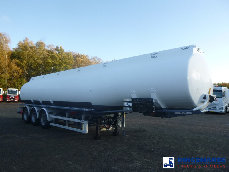 LAG Fuel tank alu 44.4 m3 / 6 comp + pump - Полуприцеп-цистерна: фото 2 LAG Fuel tank alu 44.4 m3 / 6 comp + pump - Полуприцеп-цистерна: фото 2