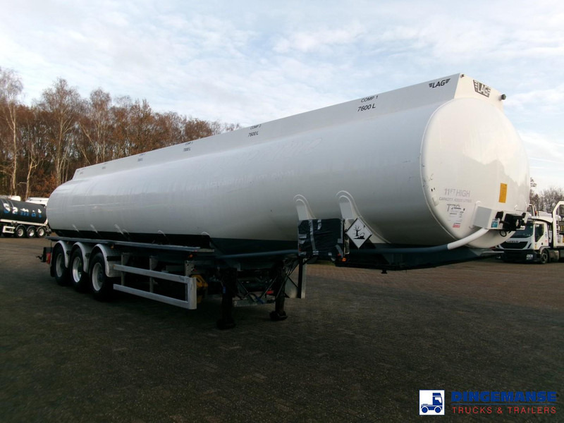 LAG Fuel tank alu 45.2 m3 / 6 comp + pump - Полуприцеп-цистерна: фото 2 LAG Fuel tank alu 45.2 m3 / 6 comp + pump - Полуприцеп-цистерна: фото 2