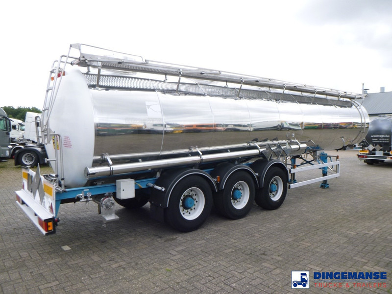 Magyar Chemical tank inox 33 m3 / 1 comp - Полуприцеп-цистерна: фото 4 Magyar Chemical tank inox 33 m3 / 1 comp - Полуприцеп-цистерна: фото 4