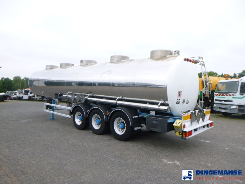 Magyar Chemical tank inox 33 m3 / 1 comp - Полуприцеп-цистерна: фото 3 Magyar Chemical tank inox 33 m3 / 1 comp - Полуприцеп-цистерна: фото 3