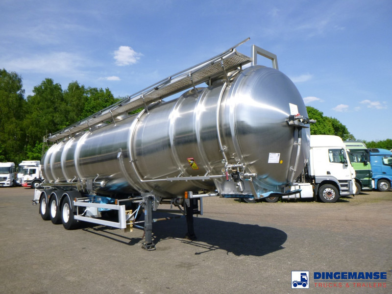 Magyar Chemical tank inox 40.5 m3 / 3 comp - Полуприцеп-цистерна: фото 2 Magyar Chemical tank inox 40.5 m3 / 3 comp - Полуприцеп-цистерна: фото 2