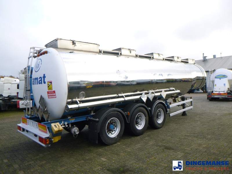 Magyar Chemical tank inox L4BH 32.8 m3 / 1 comp - Полуприцеп-цистерна: фото 4 Magyar Chemical tank inox L4BH 32.8 m3 / 1 comp - Полуприцеп-цистерна: фото 4