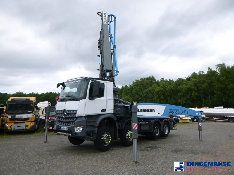 Mercedes-Benz Arocs 8x4 Liebherr 35 XXT concrete pump 35 m в лизинг Mercedes-Benz Arocs 8x4 Liebherr 35 XXT concrete pump 35 m: фото 6