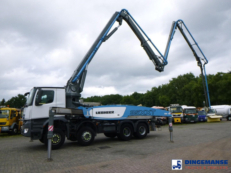 Mercedes-Benz Arocs 8x4 Liebherr 35 XXT concrete pump 35 m в лизинг Mercedes-Benz Arocs 8x4 Liebherr 35 XXT concrete pump 35 m: фото 11