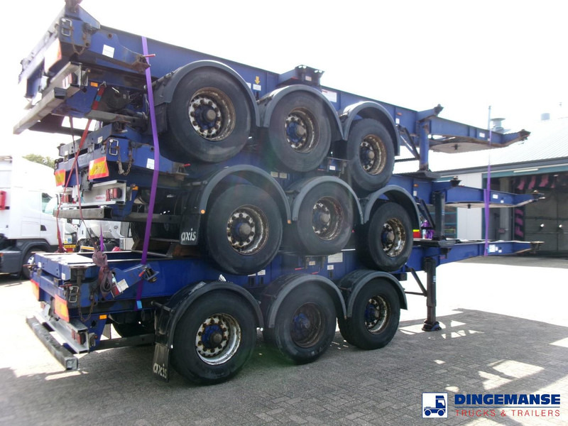 Montracon Stack - 3 x container chassis 20-30-40-45 ft - Полуприцеп-контейнеровоз/ Сменный кузов: фото 3 Montracon Stack - 3 x container chassis 20-30-40-45 ft - Полуприцеп-контейнеровоз/ Сменный кузов: фото 3