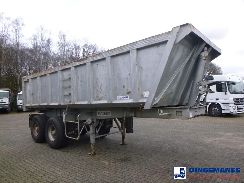 Robuste Kaiser Tipper trailer steel 24 m3 + tarpaulin - Самосвальный полуприцеп: фото 2 Robuste Kaiser Tipper trailer steel 24 m3 + tarpaulin - Самосвальный полуприцеп: фото 2