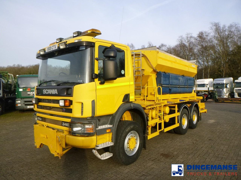 Scania P114-340 CB 6X6 RHD gritter / snow plough - Снегоуборочная машина: фото 1 Scania P114-340 CB 6X6 RHD gritter / snow plough - Снегоуборочная машина: фото 1