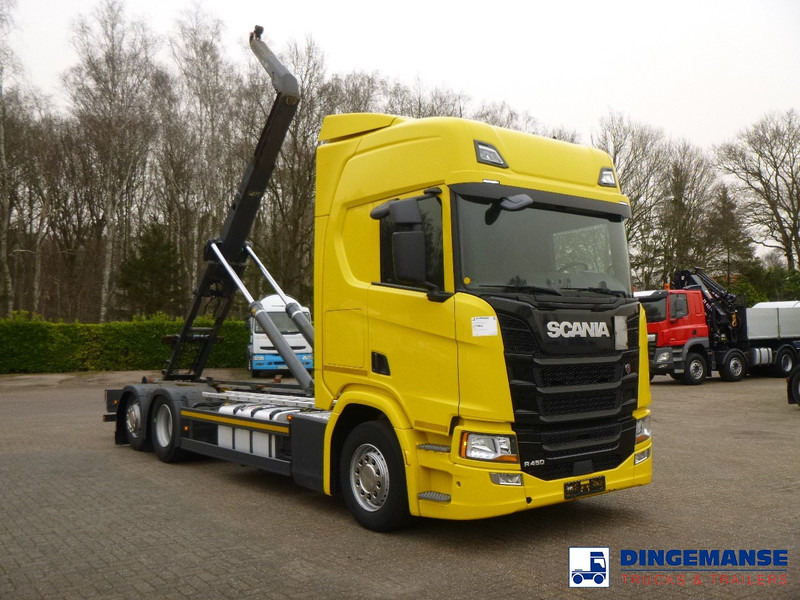 Scania R450 6x2 Euro 6C + Retarder + Meiller container hook 18.000 kg - Крюковой мультилифт: фото 2 Scania R450 6x2 Euro 6C + Retarder + Meiller container hook 18.000 kg - Крюковой мультилифт: фото 2