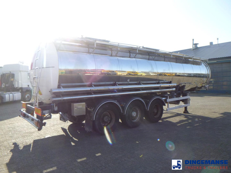 Van Hool Chemical tank inox L4BH 30 m3 / 3 comp - Полуприцеп-цистерна: фото 4 Van Hool Chemical tank inox L4BH 30 m3 / 3 comp - Полуприцеп-цистерна: фото 4