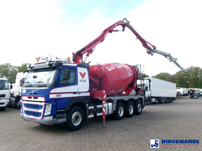 Volvo FM 420 8X4 Cifa MK25H concrete pump 25 m / mixer 7 m3 - Автобетононасос: фото 1 Volvo FM 420 8X4 Cifa MK25H concrete pump 25 m / mixer 7 m3 - Автобетононасос: фото 1